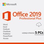 Licença Office 2019 pro Plus - 5 PCs